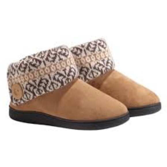 Avon Studio 1886 Sweater Trim Slipper Booties-Size Large 9-10 - Picture 5 of 5